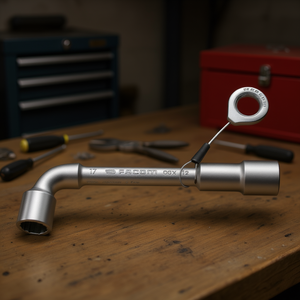 ประแจบล็อกหกเหลี่ยมแบบเปิด Facom 12 x 6 จุด  แบบฟอร์จ  ขนาดเมตริกและนิ้ว  คอลเลคชั่น SLS - Product Image 3