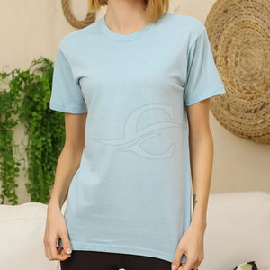 Camiseta de Verano para Mujer, Diseño 2025, Tejido de Lona Transpirable y Ecológico, Ropa Casual de Alta Calidad en Venta - Product Image 6