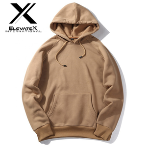 Venta al por mayor 100% algodón térmico hombres sudaderas con capucha diseñador Premium Multicolor bordado Puff impresión ropa de invierno teñido liso - Product Image 1