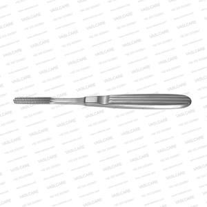 Joseph Rasparatory Dents grossières 1.5mm, Longueur totale 165mm Instrument chirurgical allemand en acier inoxydable en plastique par Vaslcare - Product Image 6
