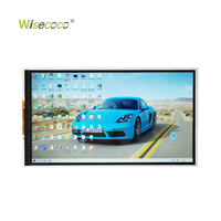 Layar LCD TFT IPS MIPI DSI 6,2 Inci 1280x720 Orientasi Potret 380nits Kontras Tinggi untuk Panel Kontrol Rumah Pintar