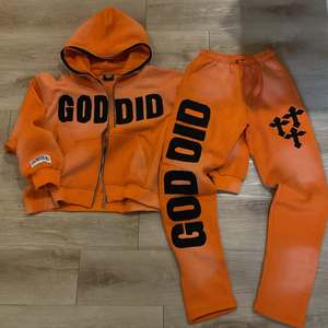 Survêtements délavés à l'acide survêtements en coton épais évasés à fermeture éclair ensembles de sweats à capuche et de pantalons de survêtement pour hommes Fabrication OEM - Product Image 2
