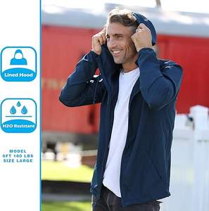 Trending Windbreaker Jacket 2025 Logotipo personalizado Ropa deportiva para exteriores Premium Streetwear Fabricante OEM Factory - Product Image 5