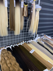 Extensions de cheveux en vrac Produit de vente chaude 2024 Couleur blonde ombrée de haute qualité Super Double Drawn - Product Image 5
