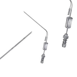 Tube de canule d'irrigation par aspiration HOUSE, instruments chirurgicaux de base en acier inoxydable 1.5x1.2 par le principal fabricant pakistanais - Product Image 1