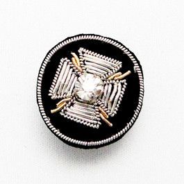 Premium Quality High Manufacture Fashion Bullion Wire <b>Badges</b> New Design Fashion Bullion Wire <b>Badges</b> Customized Fashion patch#444 - Product Image 3