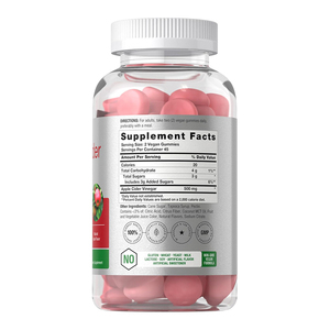 Gummies au vinaigre de cidre de pomme de dernière génération, véganes, pour la gestion du poids, favorisent la digestion, gummies Keto ACV - Product Image 2