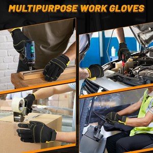 Gants mécaniques de qualité supérieure fabriqués au Pakistan, gants de protection respirants pour les travailleurs de l'industrie PAR INCROYABLE INDUSTRIES - Product Image 6