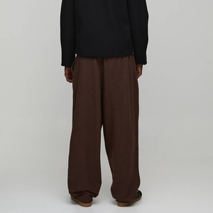 Wholesale OEM ODM Street Wear Baggy Style <b>Men</b> Trackpants Custom Dtg <b>Printed</b> Elastic High Waist Workout Running <b>Trousers</b> - Product Image 2