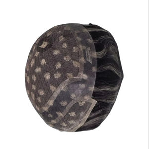 Postizo y Peluca de Cabello Humano 100% Remy Virgen Chino, Prótesis Capilar Taz Hair BD con Frente de Encaje y Ondas al Agua - Product Image 1