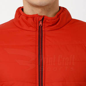 Meilleure vente Veste bulle d'hiver à la mode pour hommes Nouveau design élégant Col montant Lettre Motif High Street Vêtements chauds - Product Image 6