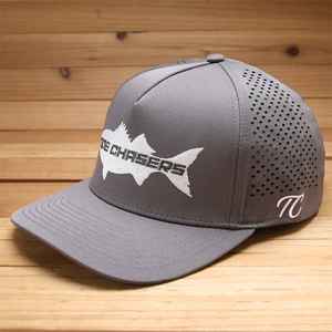 Custom 3D Embroidered Puff Printed Unisex Sporty Dobby Dot Argyle Fruit Pattern 100% Cotton Common Snapback Fitted Caps - Product Image 5