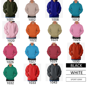 Sweats à capuche en molleton brodé de qualité supérieure, confortables et élégants, vêtements d'hiver pour hommes et femmes, designs personnalisables disponibles, service OEM - Product Image 5