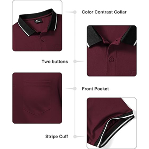Camisa de Manga Corta para Hombre, Diseño Clásico, Sólida, Transpirable, Ajuste Cómodo, Ropa de Trabajo Informal de Negocios, Logotipo Personalizado Corporativo - Product Image 5