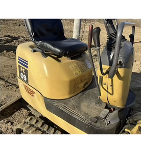 Excavadoras Usadas KOMATSU PC09 de 1 tonelada y 0.9 toneladas, Mini Excavadora Hidráulica de Orugas, Mejor Precio, Buen Estado, con Certificación CE, en Venta - Product Image 4