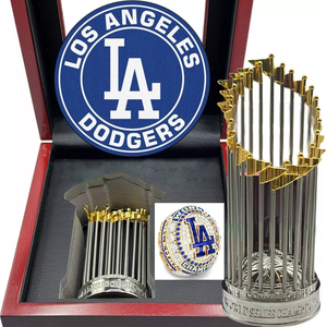 2024 2025 Anillo LA MLS con Caja y con Trofeo Liga Dodgers LOS ANGELES - Product Image 1