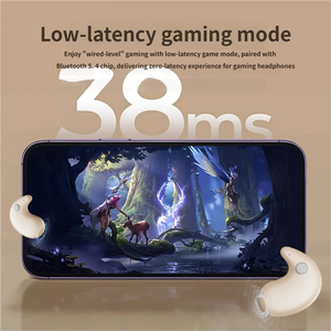 <span class=keywords><strong>Auriculares</strong></span> TWS 5.4 Inalámbricos con Sonido Estéreo de Bajos Potentes, Diseño para Dormir de Lado, LED, IPX4 Resistentes al Agua, Control Táctil - Product Image 6