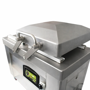 Selladora al Vacío Eléctrica de Doble Cámara de Acero Inoxidable de Alta Resistencia, Barras de Sellado de 4 x 16 Pulgadas, Tiempo de Ciclo Ajustable, 110V - Alto Volumen - Product Image 3