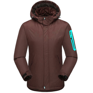 OEM Custom Wholesale Winter <b>Jacket</b> for <b>Men</b> Windproof Waterproof Outdoor <b>Soft</b> <b>Shell</b> Coat Sheep Skin Leather Front Logo Placement - Product Image 3