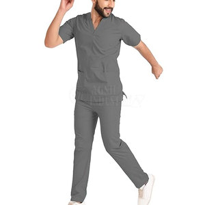 Uniforme Médico de Alta Calidad, 100% Algodón, Transpirable, Cómodo, Último Diseño, Bajo Precio, Nuevo, Servicio OEM al por Mayor para Venta en Línea - Product Image 3
