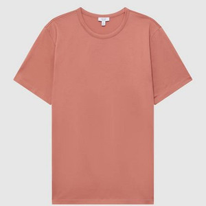 Camiseta holgada de algodón para hombre, camiseta de manga corta con estampado de cuello redondo y Media manga pesada, 200Gsm - Product Image 5