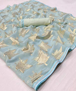 Modern Dori Work Lehenga: Conjunto festivo de aspecto rico para ocasiones especiales de oficina a transición informal para compradores inteligentes étnicos - Product Image 6