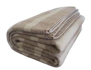 Mantas tejidas de lana de algodón y poliéster acrílico gris de alta calidad, suministro institucional de estilo liso para invierno, Avior Industries PVT LTD - Product Image 5