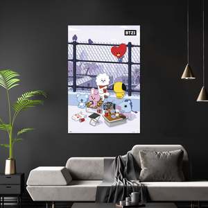Affiche murale de style moderne BT21 pour décoration murale - Product Image 2