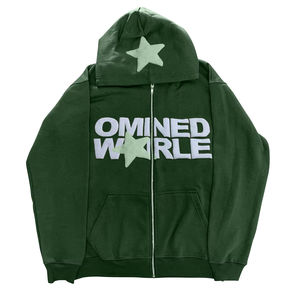 Sweats à capuche pour hommes de qualité supérieure, lavés à l'acide, pour impression de logo personnalisée, streetwear, sweats à capuche surdimensionnés de haute qualité - Product Image 4