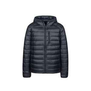 Hot Sale <b>Men's</b> Windproof Puffer <b>Jacket</b> Custom <b>Light</b> Weight Warm Oversize M-8XL Detachable Hooded Stand Collar Front Winter Coat - Product Image 3