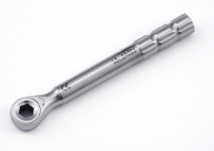 Llave Dinamométrica Manual para Implantes Dentales AMIN, 6.35mm 4.0mm, Ajustable 10-80 NCM, Punta Hexagonal Cuadrada, Acero Quirúrgico de Alta Calidad - Product Image 4