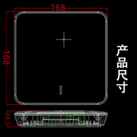 Carcasa Personalizada para Punto de Acceso Inalámbrico (AP) WiFi 6/7, Router Mesh con Roaming Sin Interrupciones, Puerto Ethernet PoE para Redes