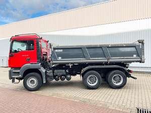 Camion lourd MAN TGS 26.460 6x4 Euro6 2017, benne basculante, moteur diesel, caméra arrière, direction à gauche 360°, capacité 31-40T, automatique 30t - Product Image 3