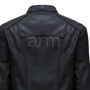 Factory Direct Sale New Arrival <b>Long</b> Sleeves Women <b>Leather</b> <b>Jacket</b> Customized Wholesale <b>Leather</b> Winter <b>Jacket</b> - Product Image 5
