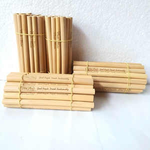 Pajitas de bambú reutilizables biodegradables naturales de Eco2go Vietnam, pajitas para beber a buen precio para graduación - Product Image 1