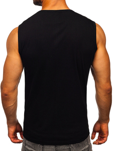 Wholesale Men's Sporty Gym Tank <b>Tops</b> Custom Design Y-Back <b>Vest</b> Fitness Wear Stringer Running Singlet Plus Size Breathable Cotton - Product Image 6