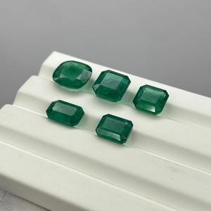 Piedra Preciosa de Esmeralda Verde Zambia, Corte Octogonal, 26 TCW, Facetada, Suelta, para Joyería, Envío Gratis al Mejor Precio - Product Image 3