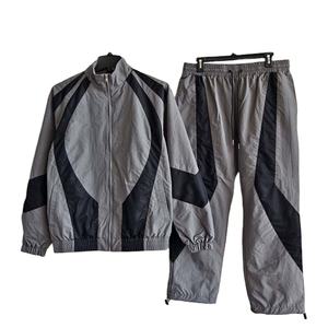 Conjunto Deportivo Personalizado de Talla Grande, Chaqueta Cortavientos Informal con Capucha de Invierno, de Malla de Poliéster, Ligero y Elástico para Hombre, 2026 - Product Image 3