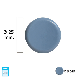 Deslizante Grigio PTFE O/25 (Blister 8 Unità) - Product Image 1