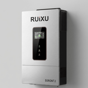 อินเวอร์เตอร์แบบออฟกริด RUiXU SUNON7.2 |   7,200 วัตต์ |   ระบบไฟฟ้าแบบแยกส่วน/เฟสเดียว |   120/240โวลต์ |   ระบบควบคุมการชาร์จแบบ Dual MPPT |   UL1741 |   สามารถวางซ้อนกันได้ถึง 43.2 กิโลวัตต์ |   3 ปี - Product Image 4