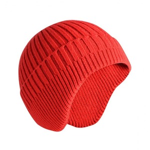 Gorro de invierno de lana 2025 de alta calidad con diseño personalizado, gorros de pelo cálidos populares para la playa, novedad de 100% - Product Image 2