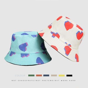 หมวกทรงบัคเก็ตพิมพ์ลายซับลิเมชันหมวกชาวประมงแฟชั่นสำหรับงานปาร์ตี้กลางแจ้งชายหาดงาน OEM - Product Image 6