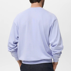 Sweat-shirt à manches longues pour homme avec logo personnalisé / Vente en gros à prix avantageux, vêtements décontractés, service OEM, col rond - Product Image 6