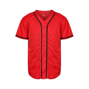 Maillot de baseball respirant de haute qualité pour adultes Design populaire Article de vente chaud OEM ODM sur mesure - Product Image 3
