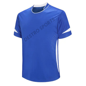 Camisetas de Fútbol de Manga Corta Transpirables y Ligeras de Secado Rápido, 100% Poliéster, Unisex, para Adultos - Product Image 5