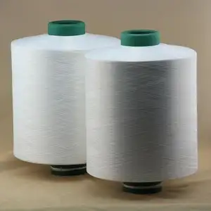 High tenacity DTY Yarn for knitting raw white with high elasticity softness used in textile applications home apparels