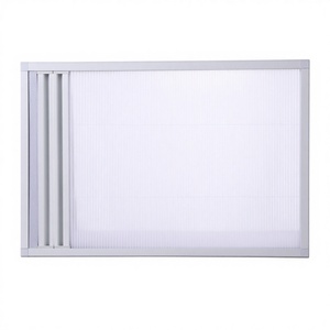 Stores ZSTARR, écran à double glissière, panneau de store en nid d'abeille à double glissière encadrée, stores cellulaires à double panneau pour portes et cloisons de pièces - Product Image 2