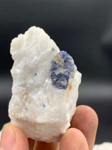 Collection de pierres précieuses en vrac de haute qualité, 22 pièces, spinelle bleu naturel, spécimens minéraux, lot en gros, exposition minérale, pierres précieuses - Product Image 2