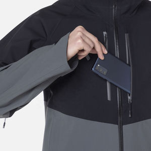 Veste Softshell décontractée légère en polyester pour hommes, design uni, logo personnalisé, service ODM et OEM disponible - Product Image 4