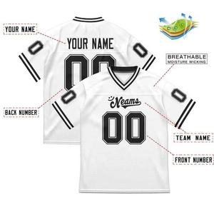 Maillot de baseball personnalisé INDEX APPAREL, col en V, maille polyester respirante, manches courtes, unisexe, adulte, Team Neams 00 - Product Image 6